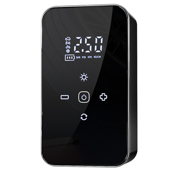 Automobilska pumpa za gume s digitalnim zaslonom, 12V, 80W, 35 L/min, USB punjenje