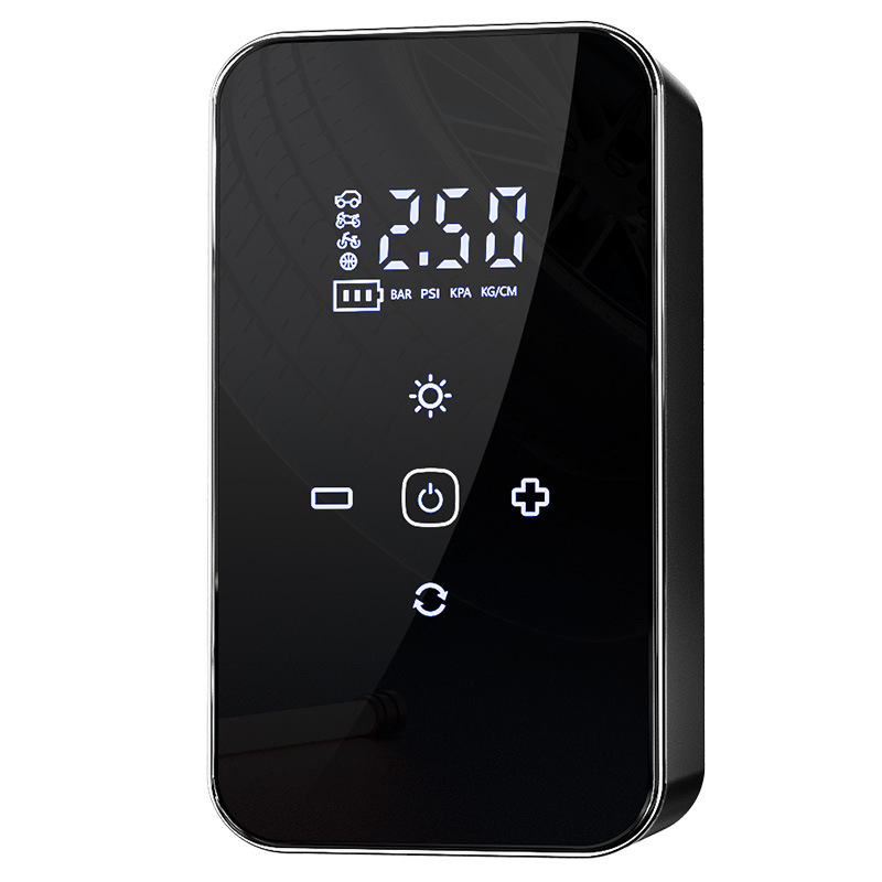 Automobilska pumpa za gume s digitalnim zaslonom, 12V, 80W, 35 L/min, USB punjenje