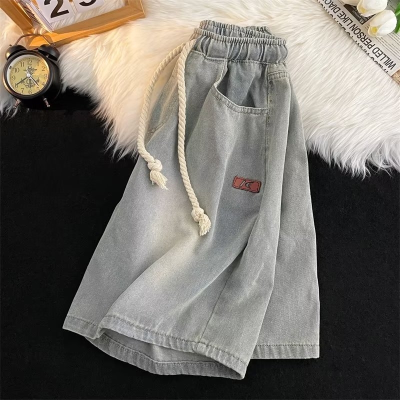 Muške kratke hlače s cropped krojem, 90% poliester, mikroelastičnost, ulični stil