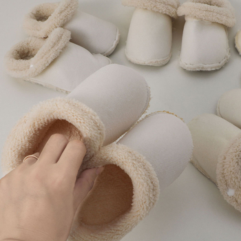 Gyerekek téli pamut papucs készlet, uniszex, kivehető dizájnnal és meleg béléssel, modell G66 Cotton Set