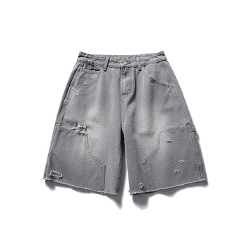 Traper kratke hlače, slobodan kroj, pamuk-denim, 80% pamuk, lagana rastezljivost, za ljeto