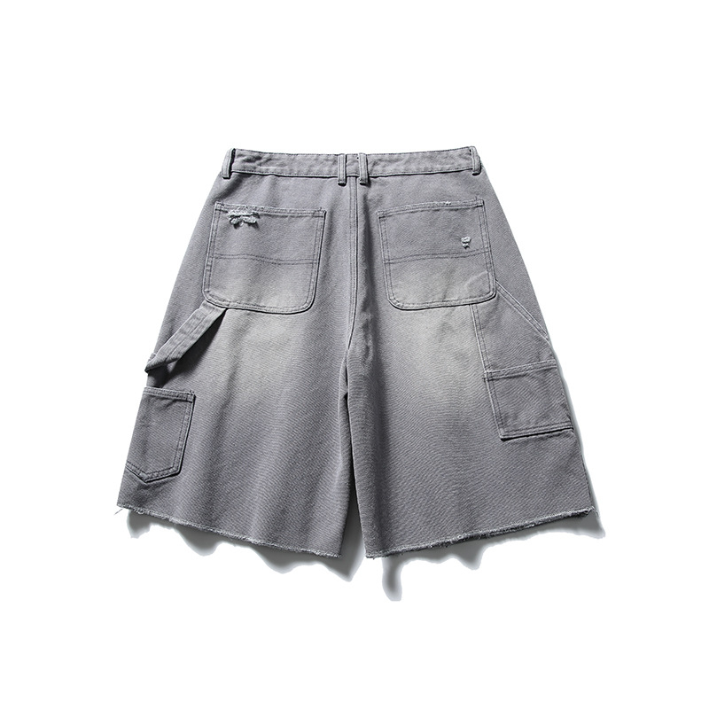 Traper kratke hlače, slobodan kroj, pamuk-denim, 80% pamuk, lagana rastezljivost, za ljeto