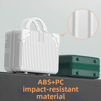 Warrior ABS+PC bőrönd univerzális kerekekkel, cipzáras nyitás, csíkos mintázat, súly 1 kg