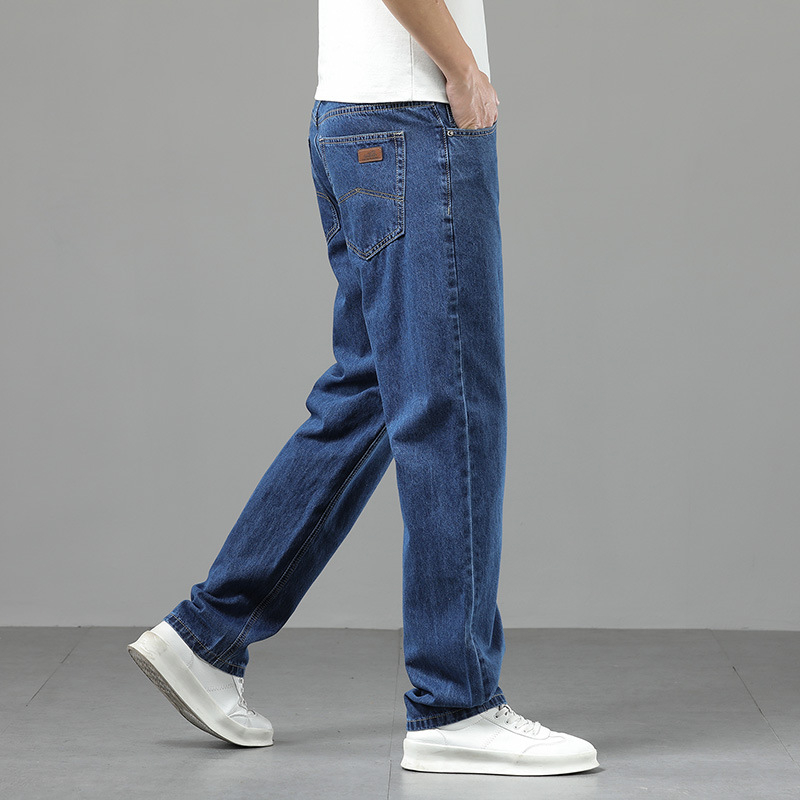 Džinsice - ravni kroj, niski pojas, zip, visoka elastičnost, korejski stil