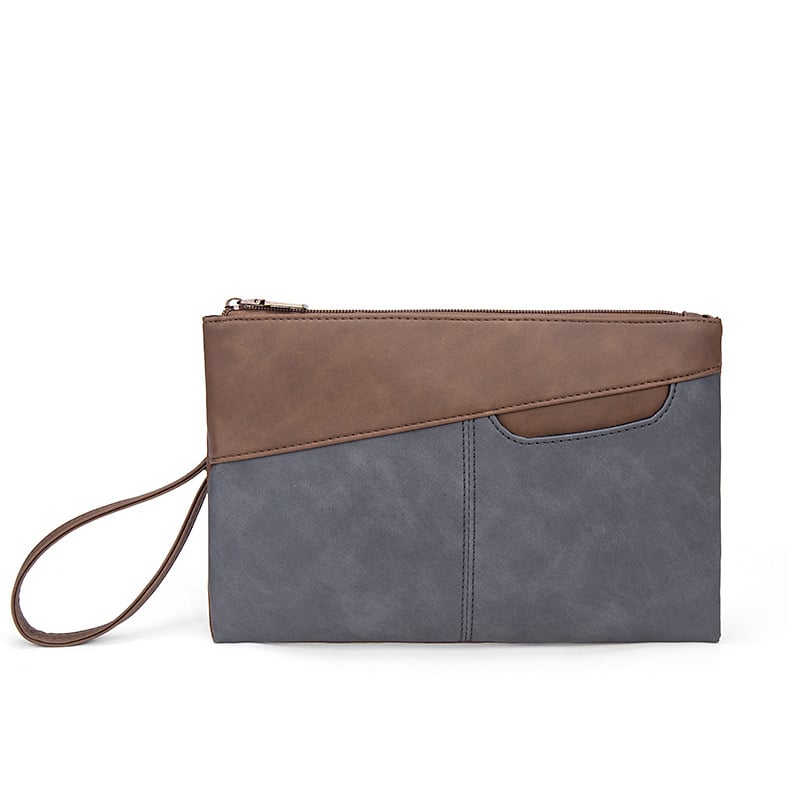 Muška torba za ručno nošenje, casual stil, PU koža, vodootporna, torba u obliku koverti
