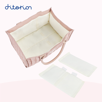 CHITERION ruhatároló táska, pamut, kocka alakú, többfunkciós, modell MX0489-PK