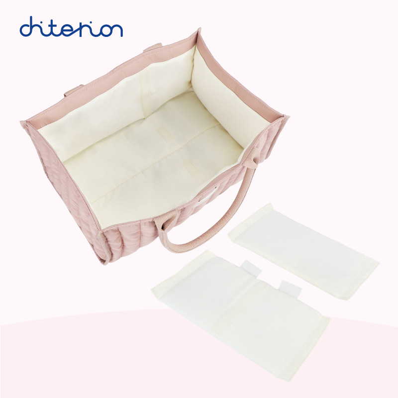 CHITERION ruhatároló táska, pamut, kocka alakú, többfunkciós, modell MX0489-PK