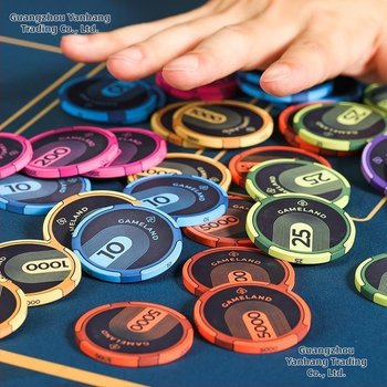 Keramické žetóny Texas Hold'em – vysoká trieda, bez vlastného nastavenia
