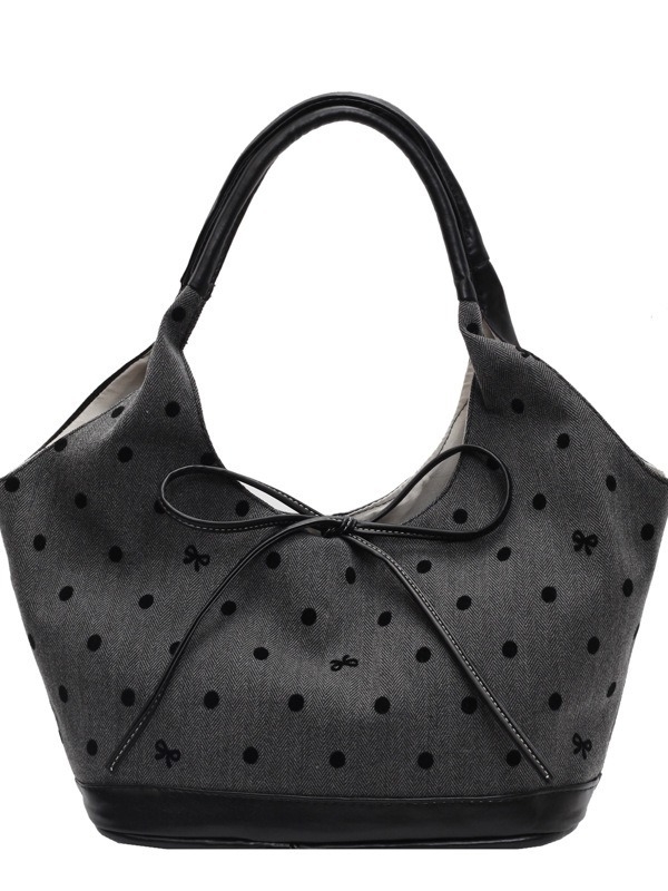 Kanvas bucket torba s urbanim minimalističkim dizajnom, magnetsko zatvaranje, dvostruke naramenice