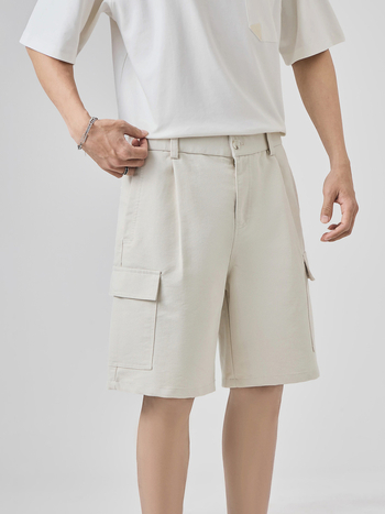 Muške traper kratke hlače, labav kroj, ulični stil, ljeto, 62,2% pamuk, APOCRITA'S F608