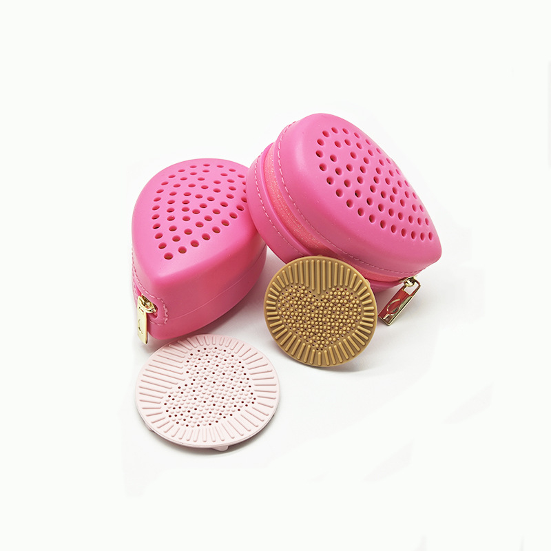 Silikonska kozmetička kutija Zj1210 — cilindrična, višestruka namjena, za putovanja