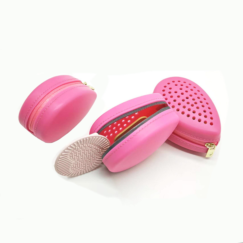 Silikonska kozmetička kutija Zj1210 — cilindrična, višestruka namjena, za putovanja