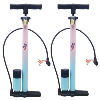 Kézi levegőpumpa elektromos autókhoz, kerékpárokhoz és triciklikhez