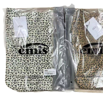 Platnena torba s leopard printom, crossbody torba, velika kapaciteta, horizontalni kvadratni oblik