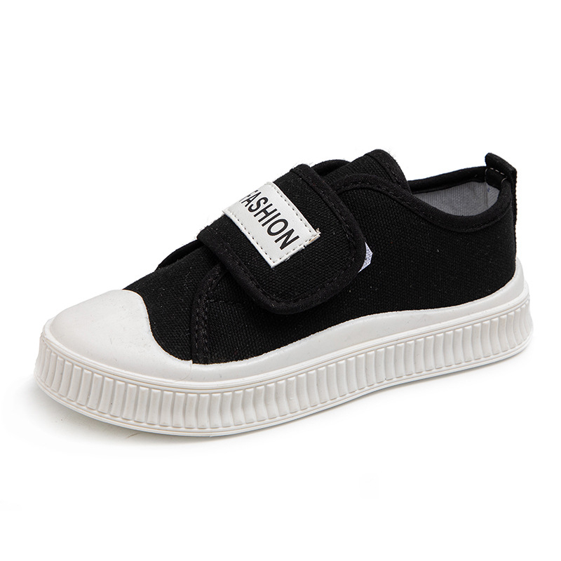 Dječje platnene tenisice za djevojčice, s niskim gornjim dijelom, zatvaranje na Velcro, gumeni potplat, za djecu od 4 do 12 godina