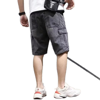 Muške kratke hlače od poliestera – opušten kroj, sportski stil, 50% poliester, originalni dizajn