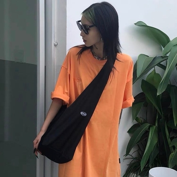 Geantă crossbody, stil unisex, material nylon, căptușeală din bumbac, pentru călătorii de agrement