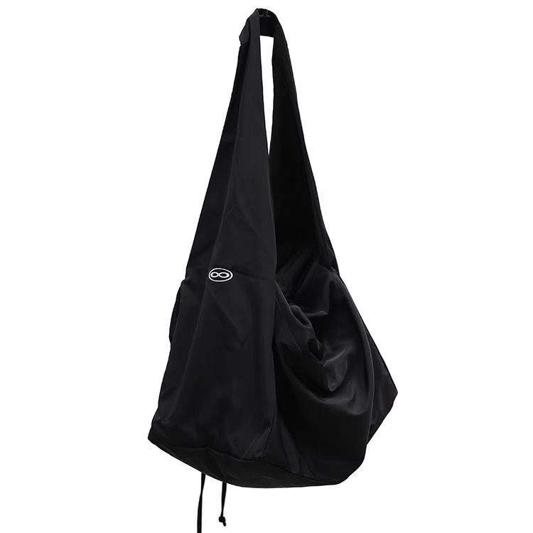 Geantă crossbody, stil unisex, material nylon, căptușeală din bumbac, pentru călătorii de agrement