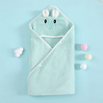 Dječja deka od koralnog fleksa, 200–300 g, pogodna za novorođenčad do 6 godina, crtani stil, sve sezone