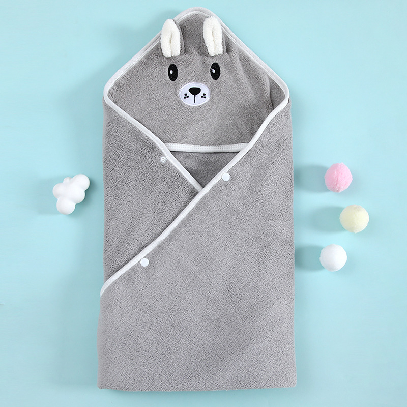 Dječja deka od koralnog fleksa, 200–300 g, pogodna za novorođenčad do 6 godina, crtani stil, sve sezone