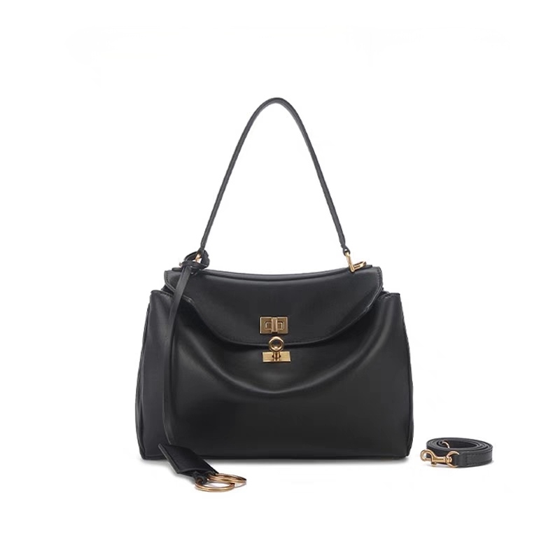 Unisex PU tote táska fedéllel és belső rekesszel, mindennapi használatra, 2025 ősz kiadás