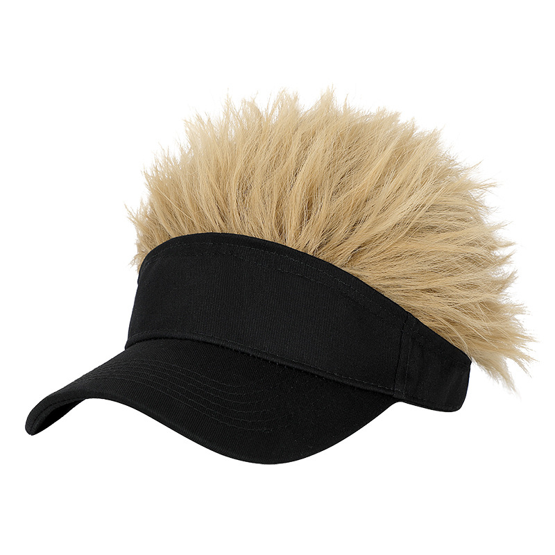 All-in-one férfi paróka sapka, rövid haj, hőálló szálak, mechanizmusos feldolgozás, frizura változás