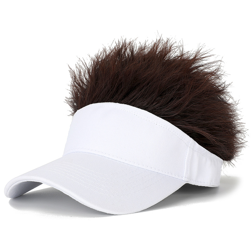 All-in-one férfi paróka sapka, rövid haj, hőálló szálak, mechanizmusos feldolgozás, frizura változás