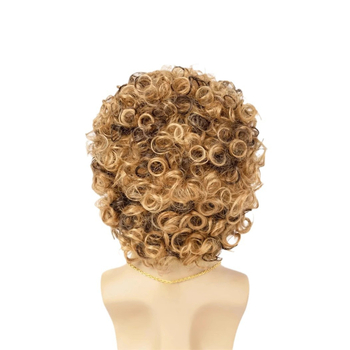 Muška perika – kratka kovrčava kosa, žica visoke temperature (Mehanizam; Može se obojiti)