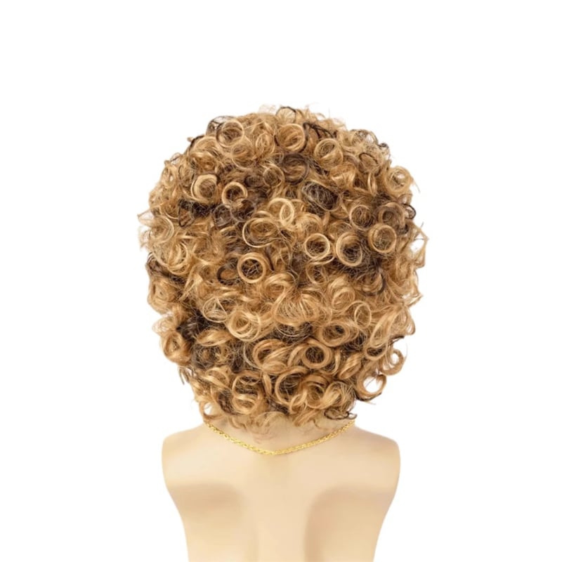 Muška perika – kratka kovrčava kosa, žica visoke temperature (Mehanizam; Može se obojiti)