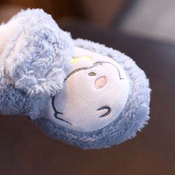 Dječje zimske cipele s mekim potplatom, Velcro zatvaranje, gornji dio od reciklirane kože, cartoon uzorak, za dobnu skupinu 12–36 mjeseci