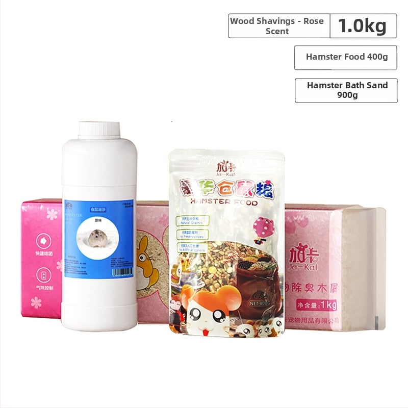 Hörcsög és csincsilla fürdőhomok – 2-in-1 fürdőhomok sterilizálással és dezodorálással