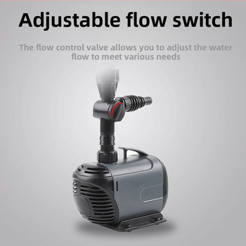 Подводна помпа за езерен фонтан, модел EQB, пластмаса, хоризонтална