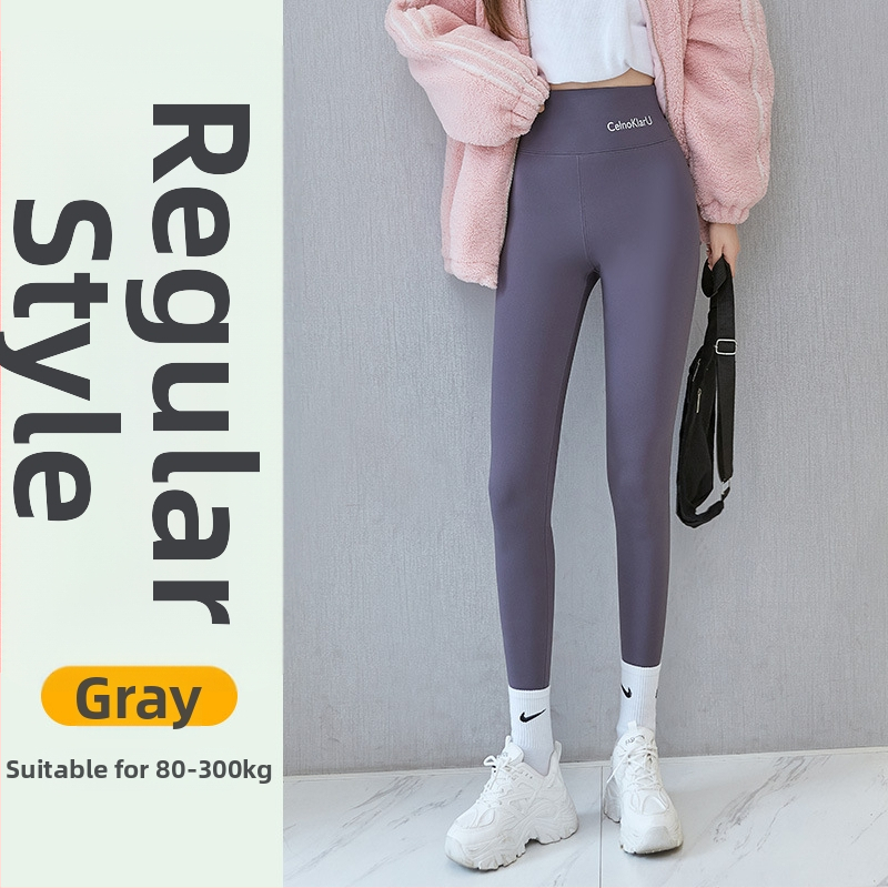 Γυναικείοι παντελόνες Sharkskin με επένδυση φλίς, εξτρά παχιές, ψηλή μέση, ζεστά, στενή γραμμή μολύβι, για ενήλικες γυναίκες, πολυεστέρας