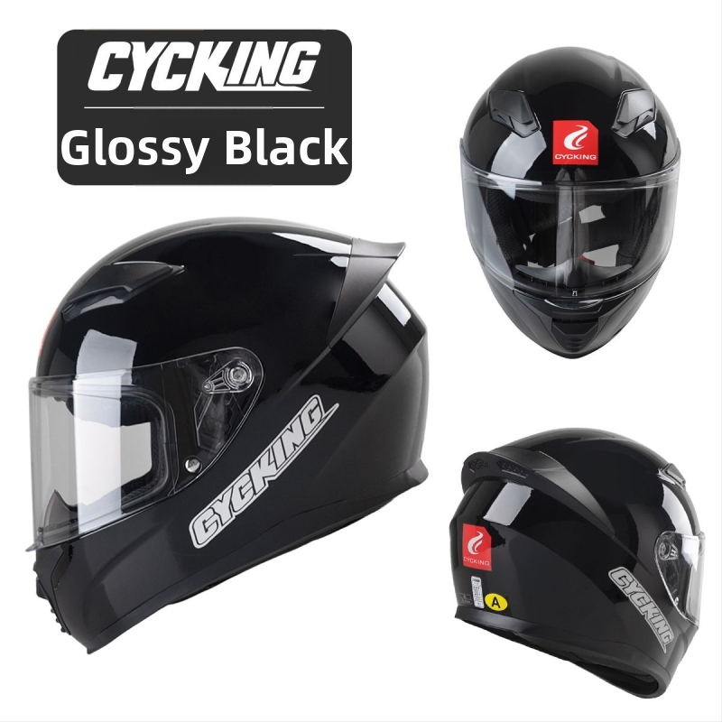 CYCKING kaciga za motocikl s punim licem, ABS materijal, 3C certifikacija, unisex, sve sezone