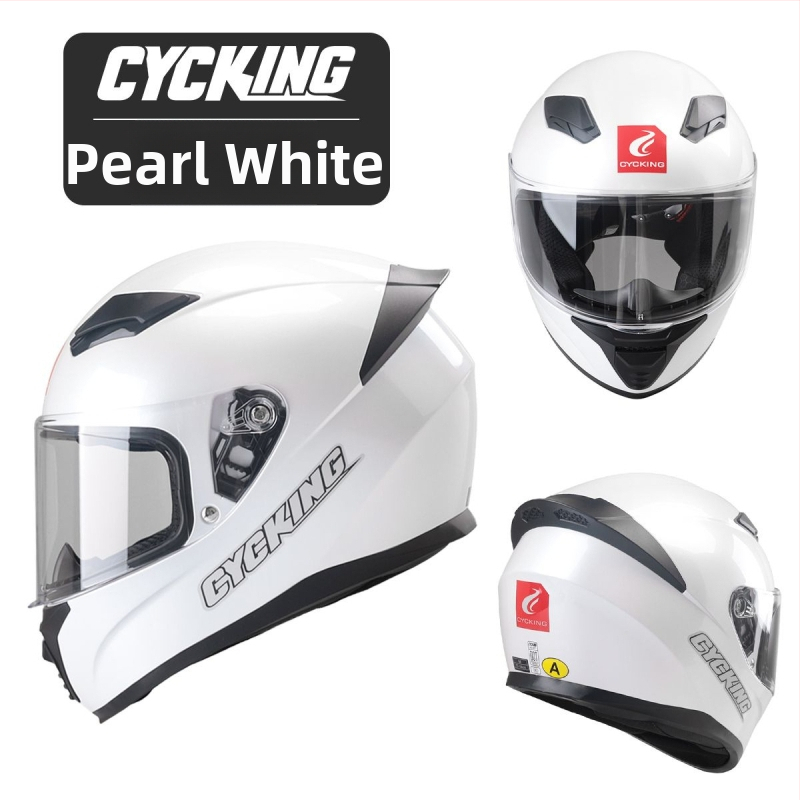 CYCKING kaciga za motocikl s punim licem, ABS materijal, 3C certifikacija, unisex, sve sezone