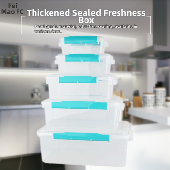 Fat Cat πλαστικό ορθογώνιο κουτί διατήρησης φρέσκων τροφίμων, χωρητικότητα άνω των 5 L, ασφαλής για φούρνο μικροκυμάτων, με εκτυπωμένο λογότυπο