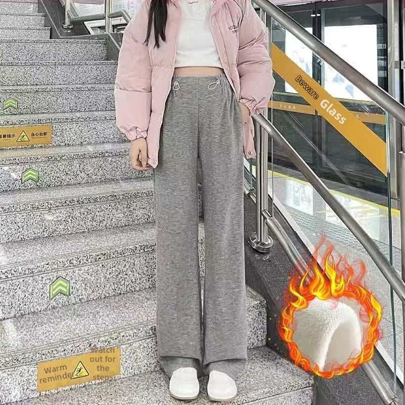 Бременни панталони Air Cotton за топлина, дълги, с лека еластичност.