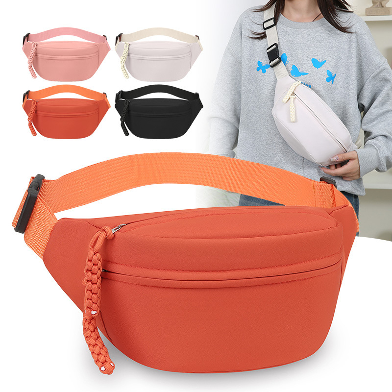 Ženska crossbody torba, ulični stil, najlon, velika kapaciteta, zatvaranje na zip, unutarnji džepovi: skriveni džep sa zatvaračem, džep za dokumente