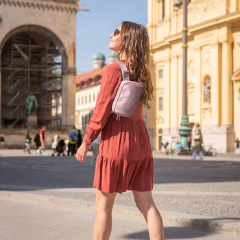 Sportska torbica za struk sa crossbody stilom, za vanjske sportove, Oxford tkanina, vodootporna, zaštita od krađe, pohrana