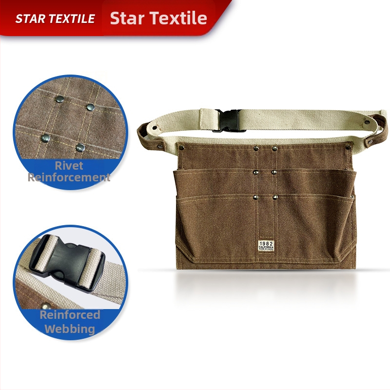 Opasková taška na náradie pre stavenisko (viacero vreciek; odolná konštrukcia; pre elektrikárov; vonkajšie použitie)