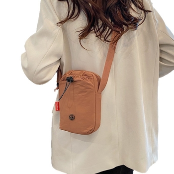 Torba za telefon s rastezljivom užadi — najlon, prozračna, otporna na habanje, podesiva crossbody naramenica