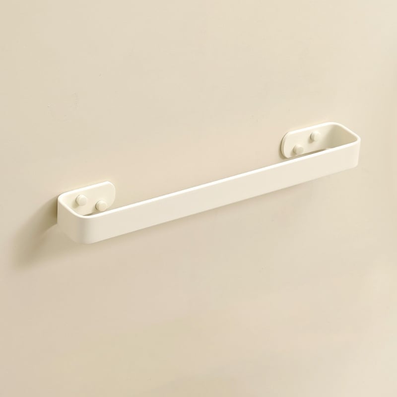 Držač za ručnike u kupaonici od aluminija visoke razine, anodiziran, moderni minimalistički stil, jednostruka konstrukcija, nosivost 5 kg