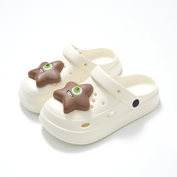 Női EVA szandál lyuk mintás, vastag talppal, csúszásmentes, 2025 nyár