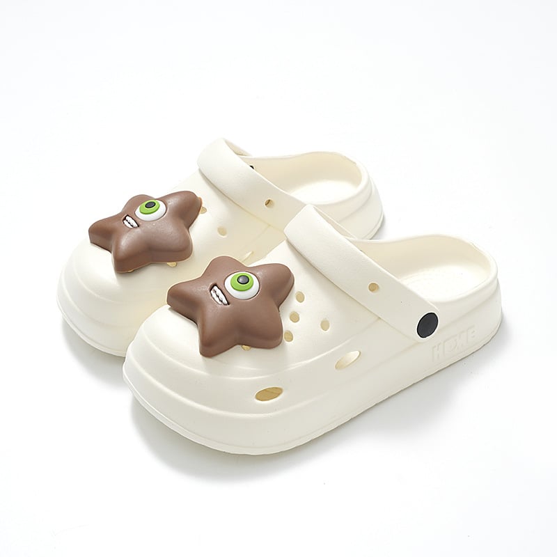 Női EVA szandál lyuk mintás, vastag talppal, csúszásmentes, 2025 nyár