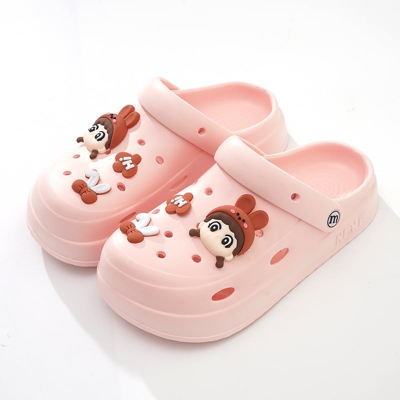 Női EVA szandál lyuk mintás, vastag talppal, csúszásmentes, 2025 nyár