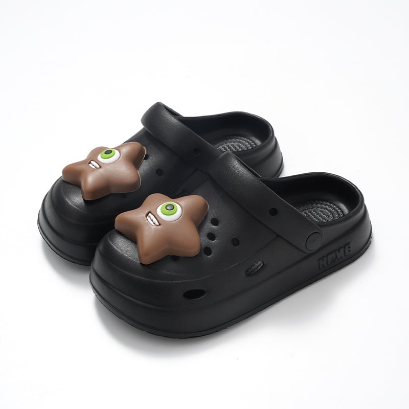 Női EVA szandál lyuk mintás, vastag talppal, csúszásmentes, 2025 nyár