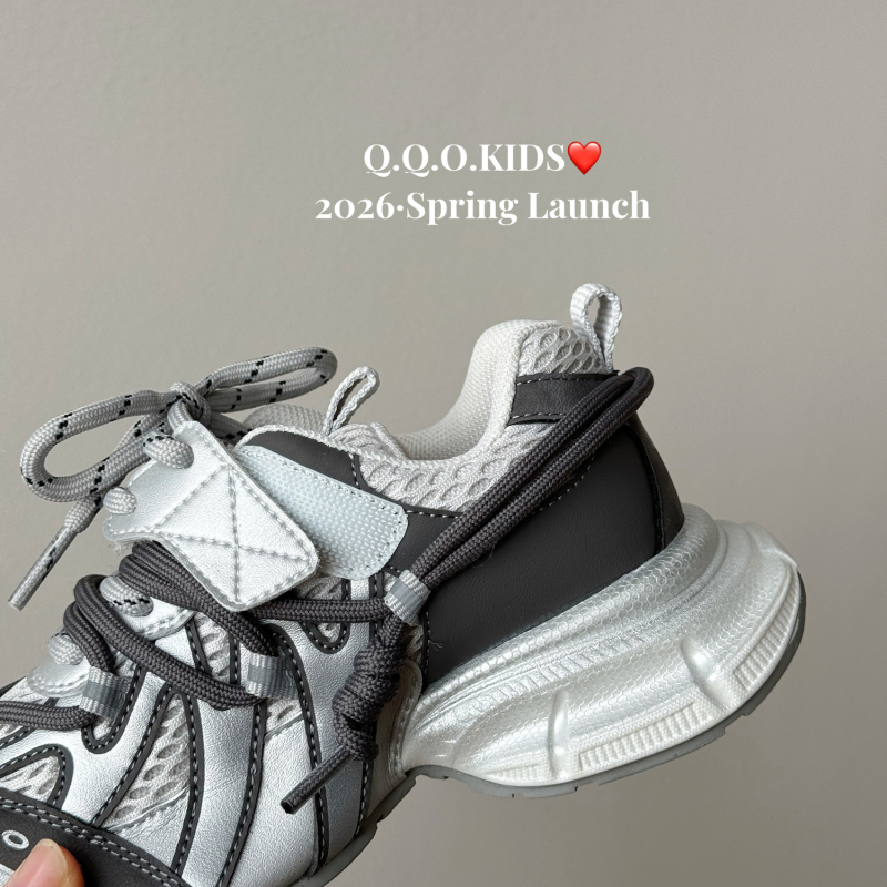 Dječje tenisice u stilu Dad Shoes, gornji dio od mikrovlakana, prozračne, lagane, Velcro kopčanje, potplat od gum-EVA-PU