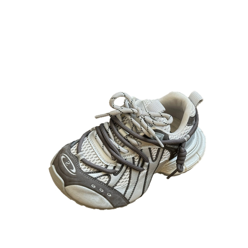 Dječje tenisice u stilu Dad Shoes, gornji dio od mikrovlakana, prozračne, lagane, Velcro kopčanje, potplat od gum-EVA-PU