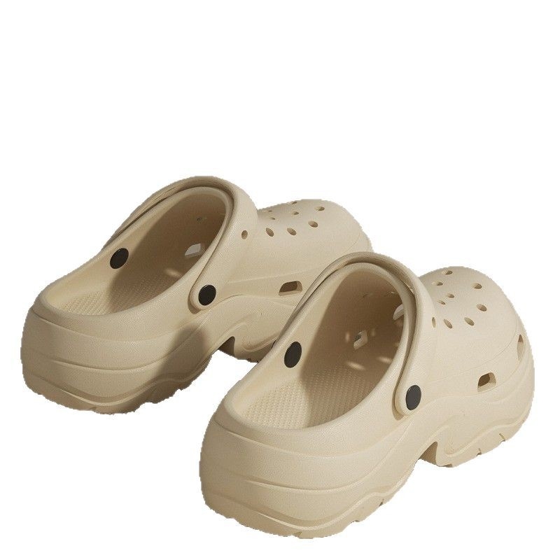 Női Crocs-stílusú szandál 7 cm vastag talppal, EVA anyagból, csúszásmentes, szagtalan, nyári strandpapucs 2025