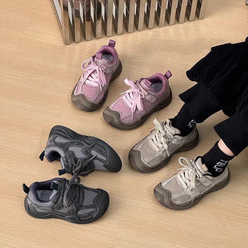 Dječje tenisice Dad Sneakers, unisex, sintetički gornji dio, Velcro zatvarač, gumeni potplat, izlazak jeseni 2025